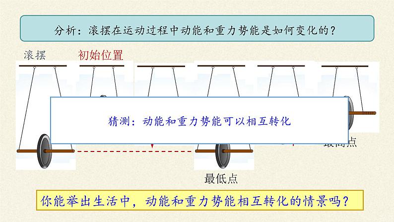 教科版物理八年级下册 12.2 机械能的转化(课件)06