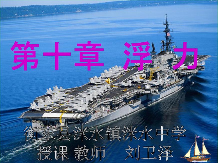 初中物理人教版八年級(jí)下冊 第1節(jié)浮力2 課件第1頁