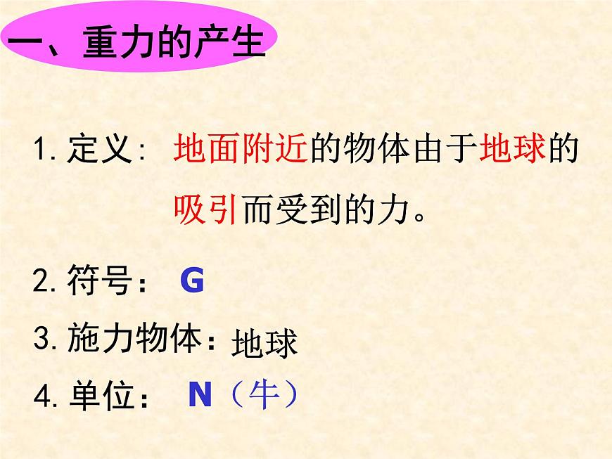 初中物理人教版八年級(jí)下冊(cè) 第3節(jié)重力3 課件第6頁(yè)