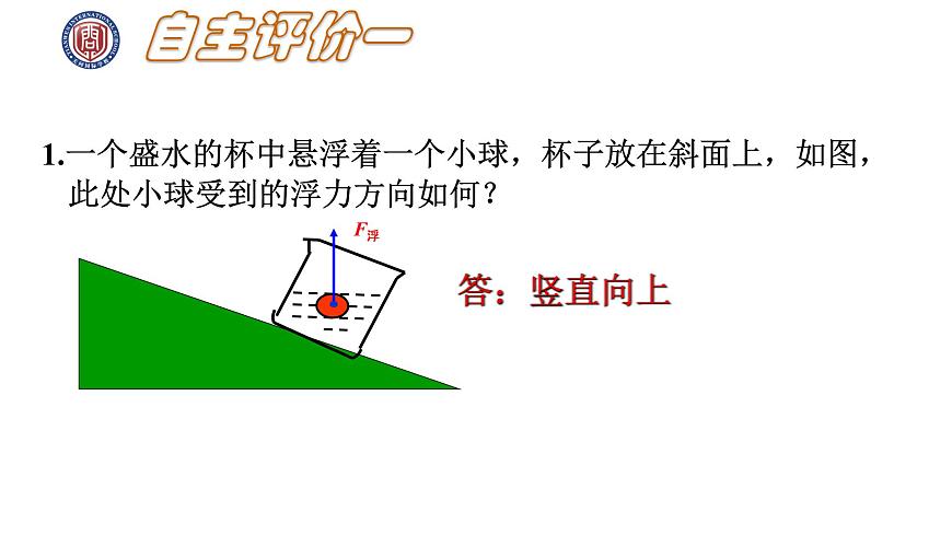 初中物理人教版八年級下冊 第1節(jié)浮力1 課件第7頁