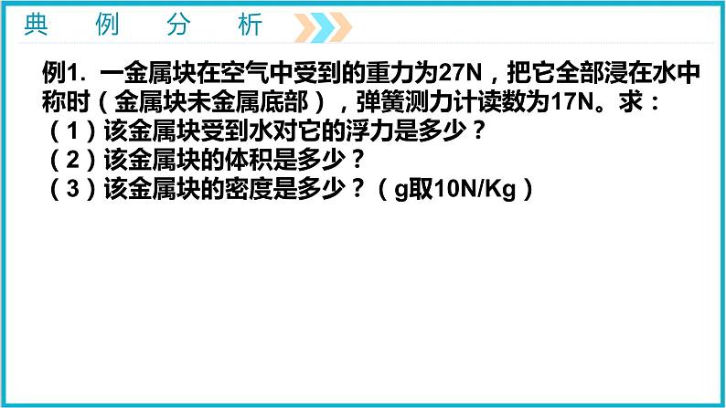 10-2阿基米德原理(第二课时)人教版物理八年级下册课件PPT第5页