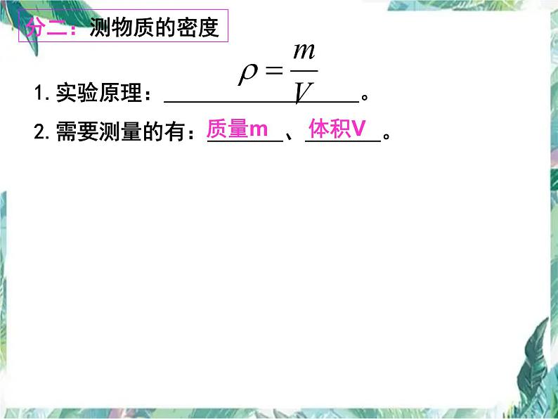 中考复习《质量与密度》课件PPT第6页