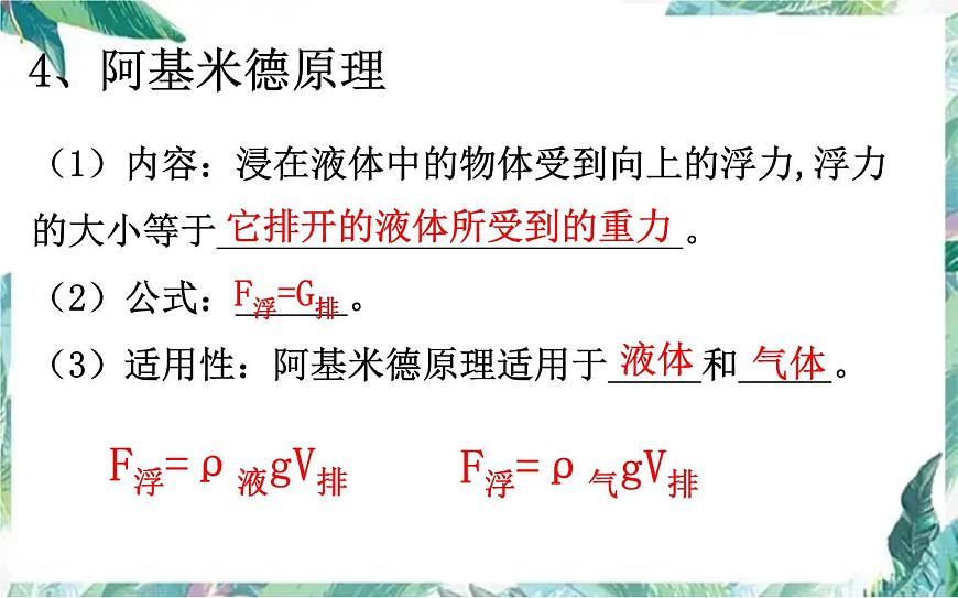 中考復(fù)習(xí)第十章浮力 優(yōu)質(zhì)課件第4頁(yè)