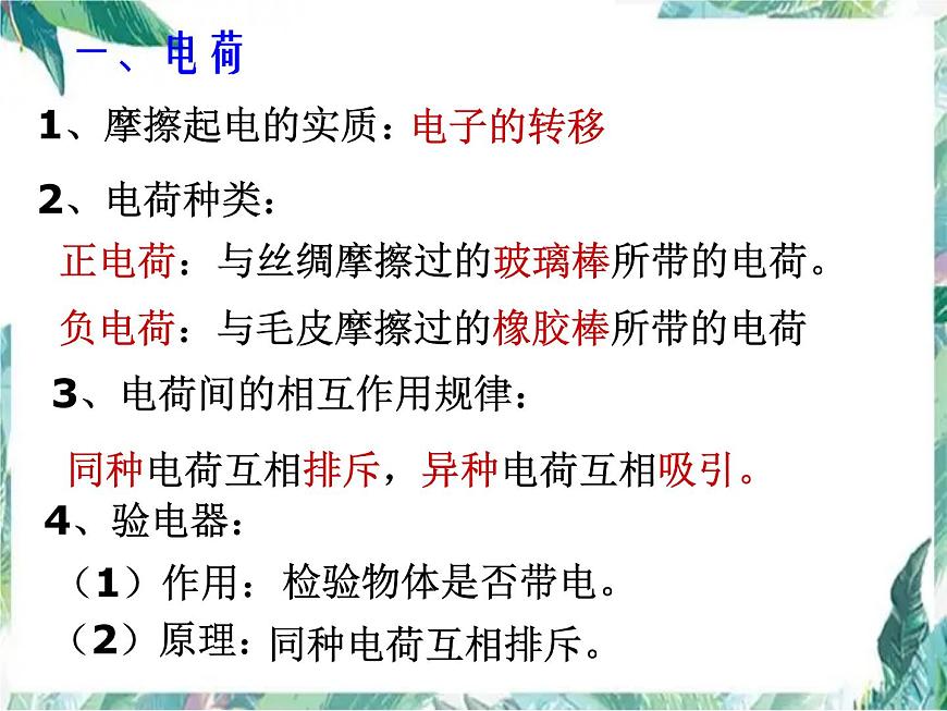 第十五章電流和電路 總復習優(yōu)質(zhì)課件第2頁