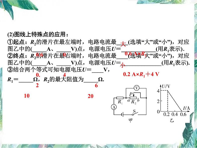 中考物理复习 动态电路计算专题复习 优质课件 含中考真题解析第7页