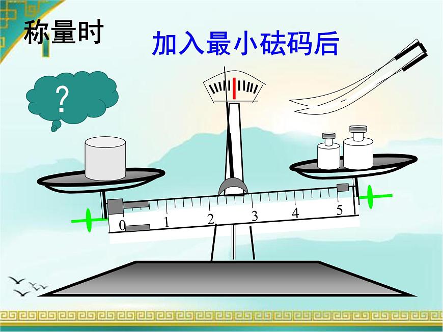 蘇科版八下物理 6.2測量物體的質(zhì)量 課件第8頁