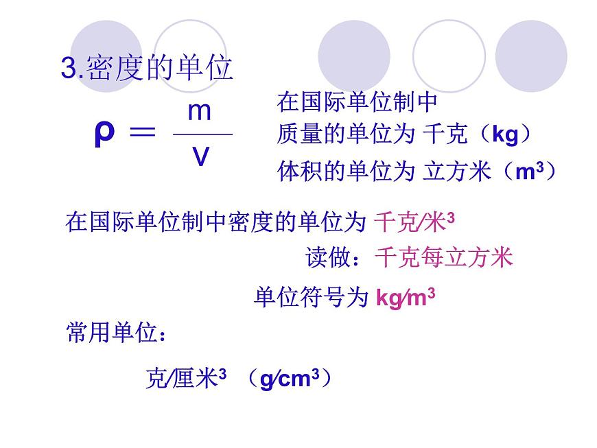 蘇科版八下物理 6.4密度知識(shí)的應(yīng)用 復(fù)習(xí) 課件第4頁(yè)