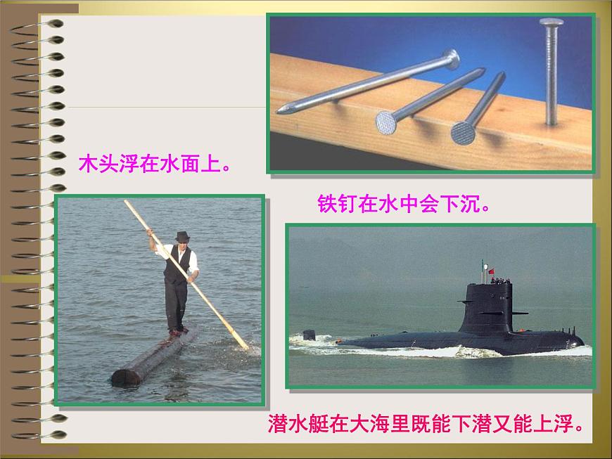 蘇科版八下物理 10.5物體的浮與沉 課件第2頁