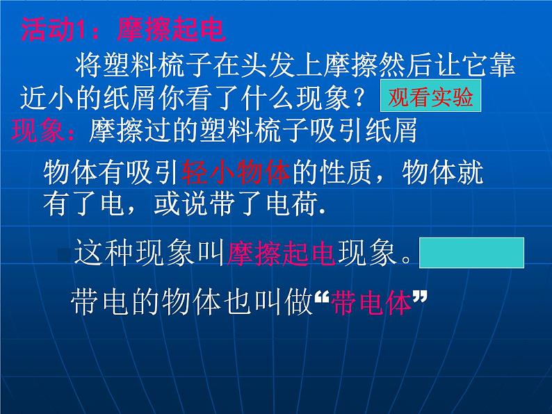 苏科版八下物理 7.2静电现象 课件02