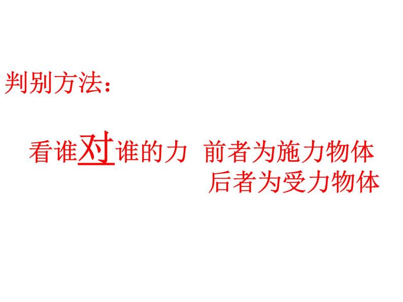 粤教版八年级下册物理  6.1 怎样认识力 课件08