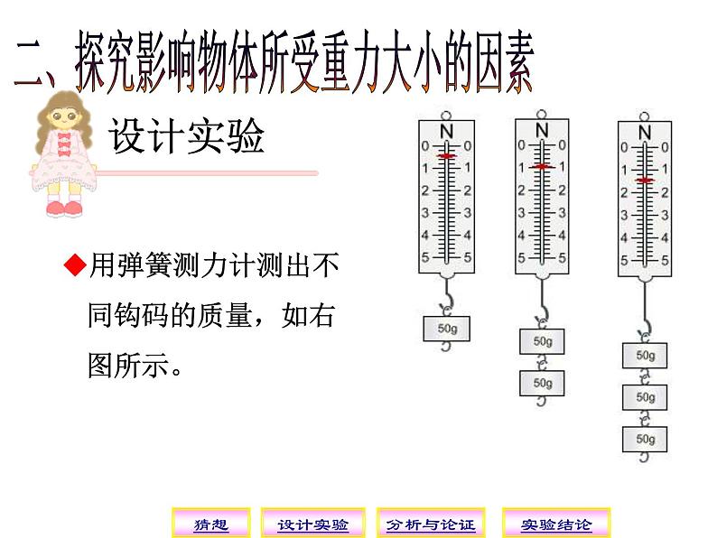 北师大版八下物理 7.3重力 课件第8页