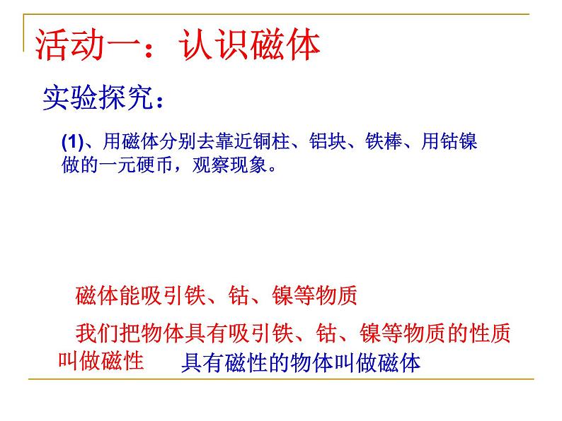 苏科版九下物理 16.1磁体与磁场 课件03