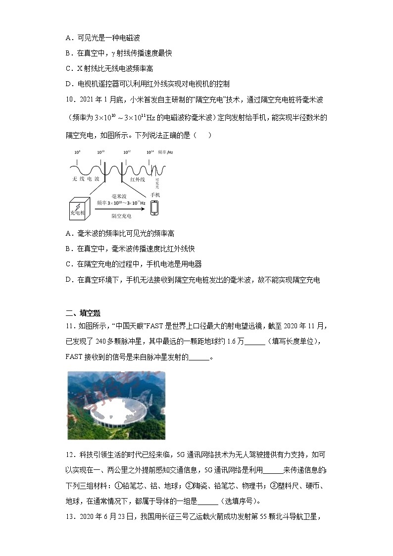 第十章 电磁波与信息技术 单元试卷第3页