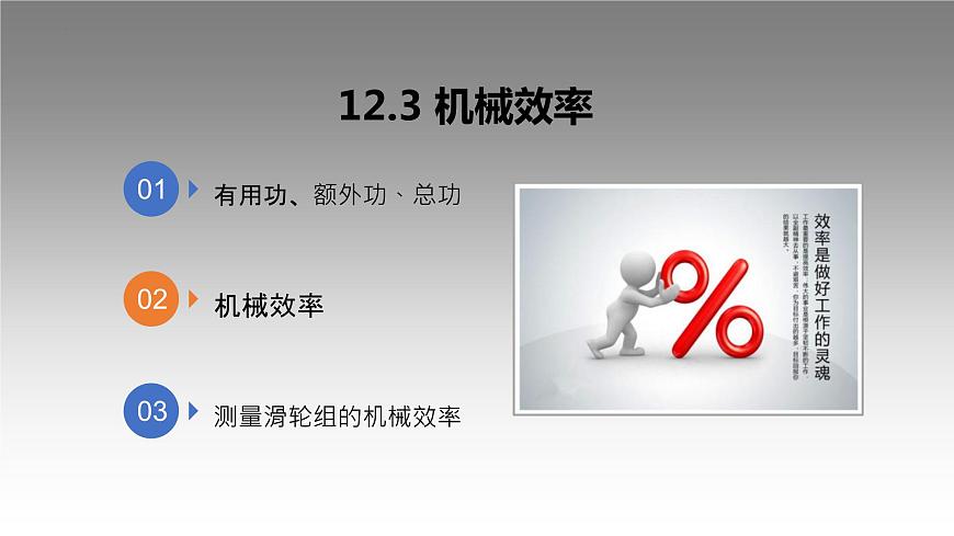 12-3機(jī)械效率-八年級(jí)物理下冊(cè)同步新理念優(yōu)選課件（人教版）第1頁(yè)