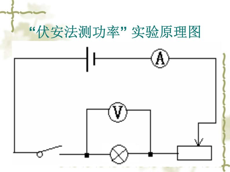 北师大版九年级全册物理  13.3 学生实验：探究--小灯泡的电功率  课件04