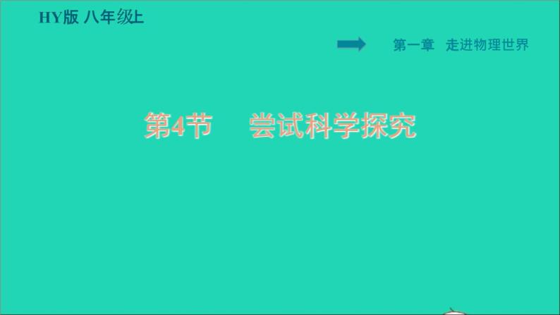 2021秋八年级物理上册第1章走进物理世界1.4尝试科学探究课件+教案+学案+素材打包8套新版粤教沪版01