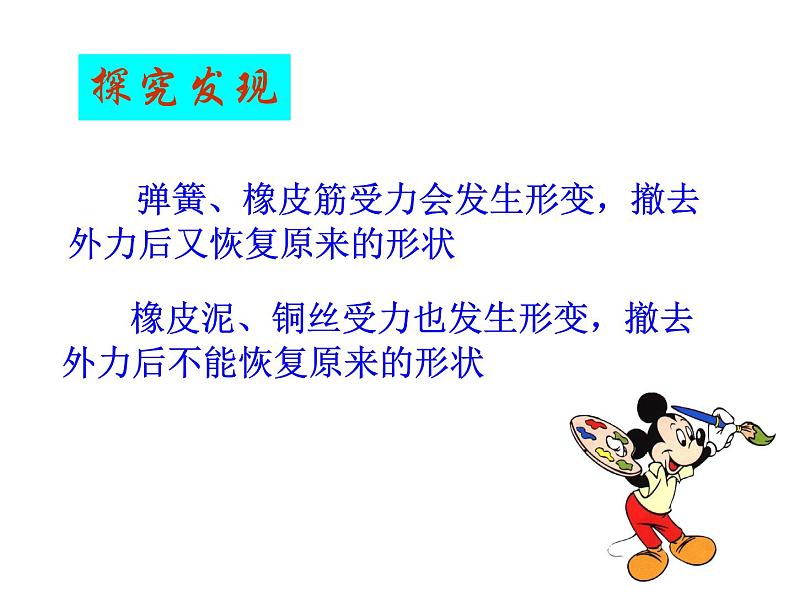 教科版物理八年级下册 7.3 弹力 弹簧测力计 课件第4页