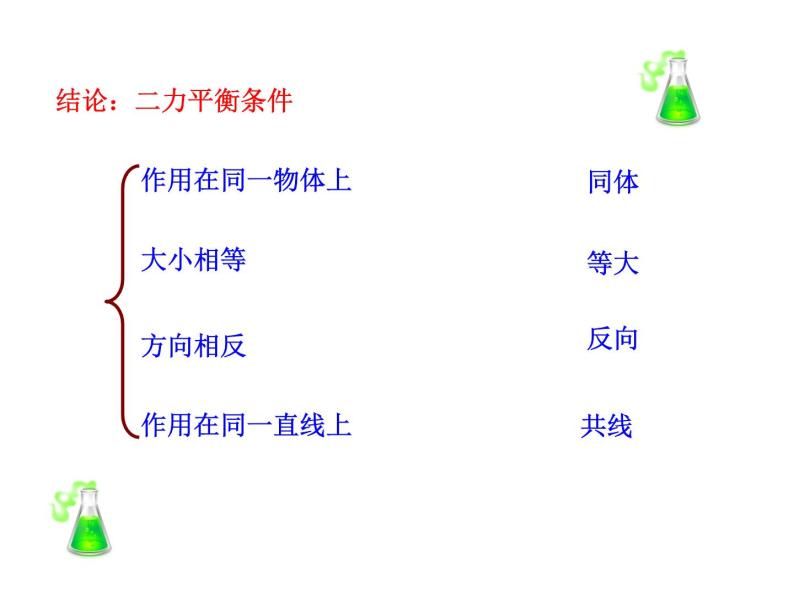 教科版物理八年级下册  8.2 力的平衡 课件08