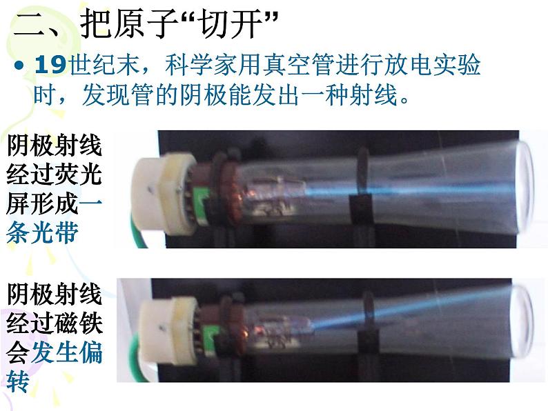 粤教版八年级下册物理 10.3 “解剖”原子 课件05