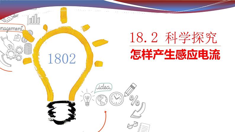 初中物理沪科版《科学探究:怎样产生感应电流》部优课件第1页