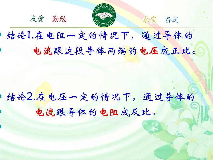 初中物理魯科版九年級上冊《歐姆定律及其應(yīng)用》部優(yōu)課件第5頁