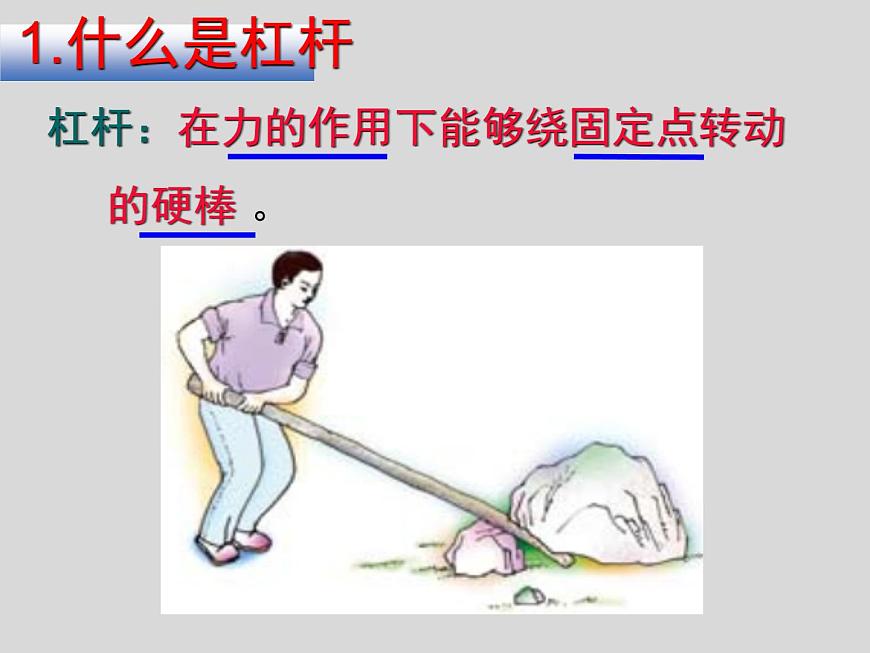 初中物理滬教課標(biāo)版八年級下冊《科學(xué)探究：杠桿的平衡條件》部優(yōu)課件第4頁