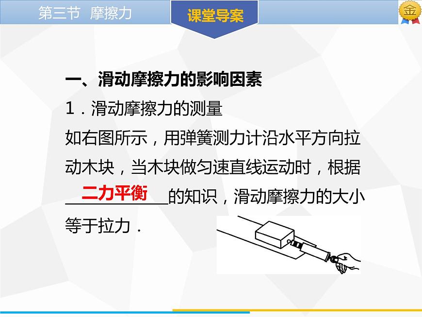 新人教版物理八年級(jí)下冊第八章運(yùn)動(dòng)和力第三節(jié)摩擦力(第2課時(shí)）ppt課件第5頁