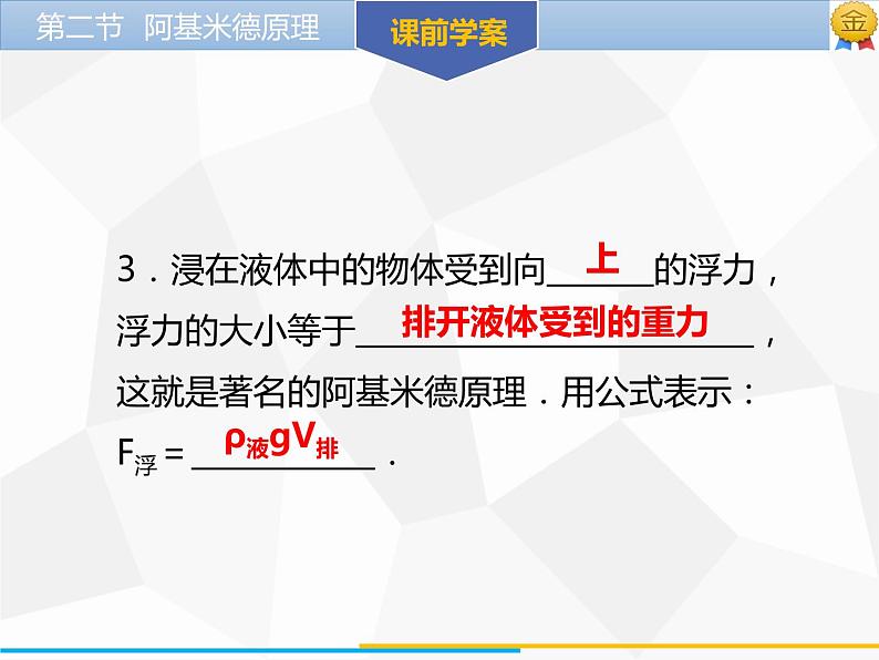 新人教版物理八年级下册第十章浮力第二节阿基米德原理(第1课时)ppt课件05
