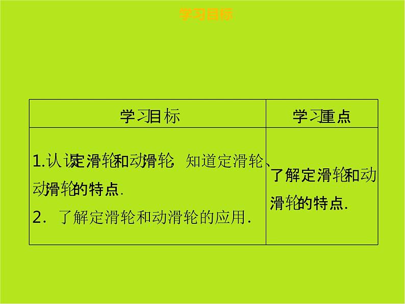 新人教版物理八年级下册第十二章简单机械第二节滑轮(第1课时)ppt课件03