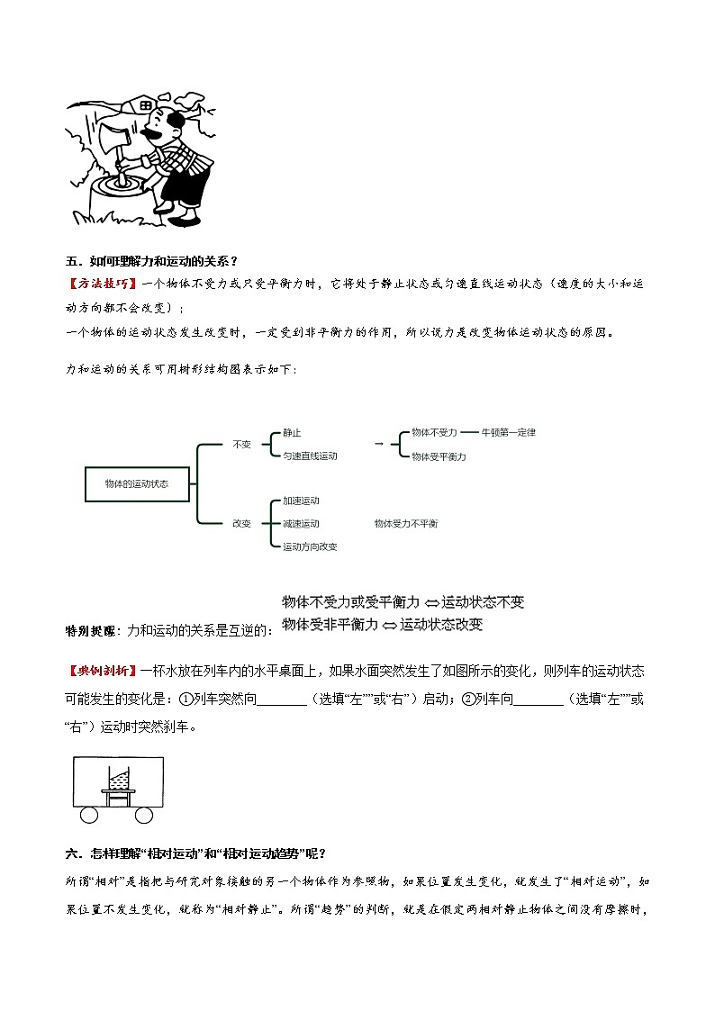 專題08 運動和力（方法技巧）（原卷版）第3頁