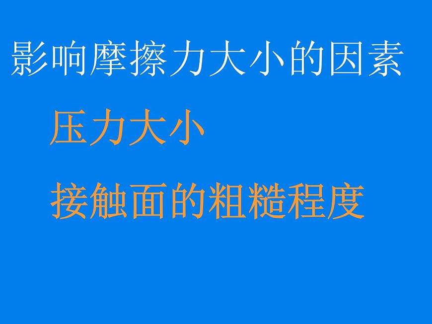 2020-2021學(xué)年人教版物理八年級(jí)下冊(cè)8.3摩擦力課件PPT第4頁(yè)