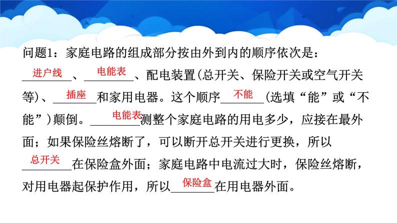 教科版物理九年级下册 第九章 第二节 家庭电路 课件06