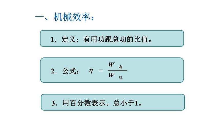 滬科版八年級物理下冊 10.5機械效率課件第5頁