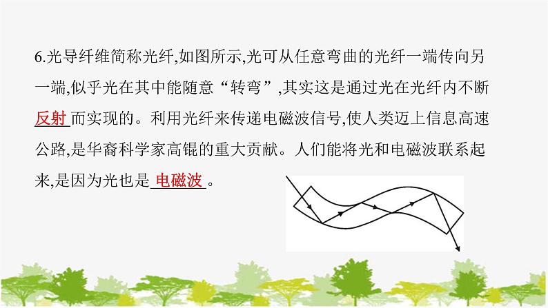 人教版物理九年级下册第21章第4节 越来越宽的信息之路 习题课件(共19张PPT)08