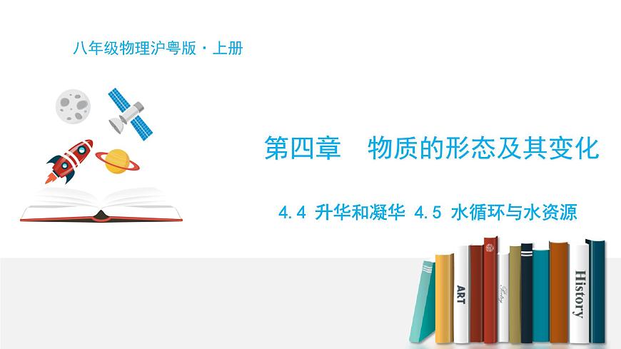 4.4 升華和凝華 4.5 水循環(huán)與水資源第1頁