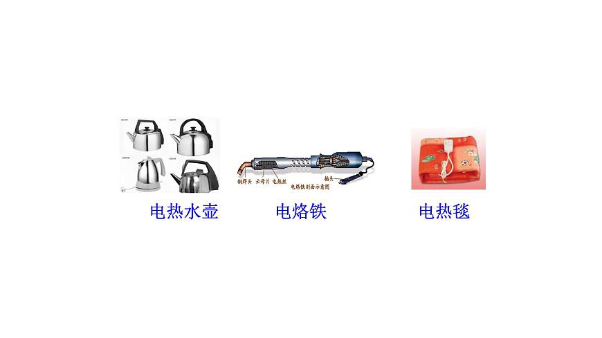 九年級(jí)物理全冊(cè)滬科版教學(xué)課件：第十六章第四節(jié)  科學(xué)探究：電流的熱效應(yīng)第5頁(yè)