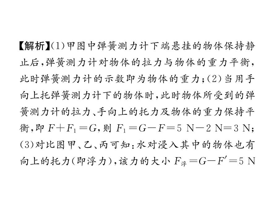 八年級物理下冊(部編版)教學(xué)課件小專題（5）浮力的實(shí)驗(yàn)探究第5頁