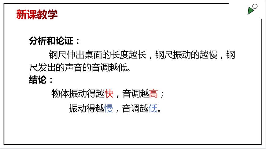 人教版八上物理2.2《聲音的特性》PPT課件第4頁(yè)