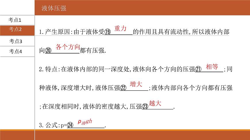 2022年人教版初中物理中考一輪復(fù)習(xí)考點(diǎn)知識(shí)過(guò)關(guān)(壓 強(qiáng))課件第8頁(yè)
