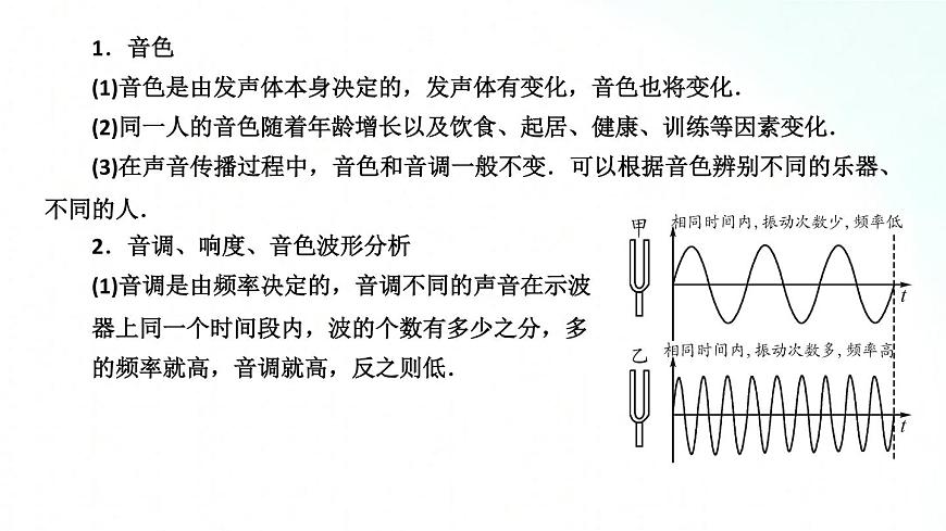 人教版物理八年級(jí)上冊(cè) 2.2 聲音的特性 課件第4頁(yè)