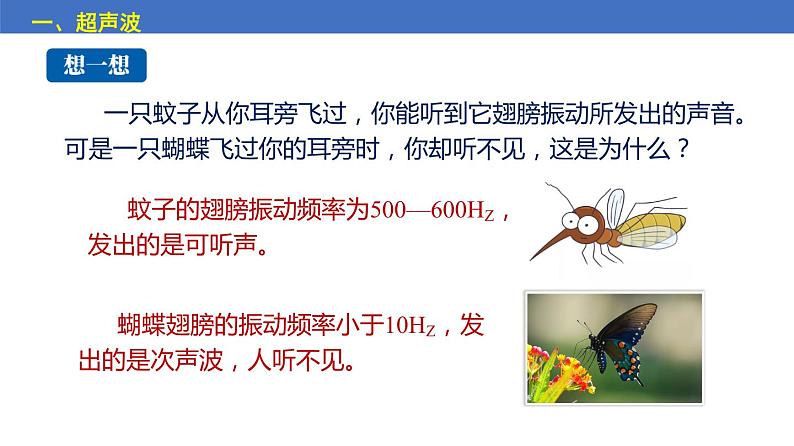苏科版八上物理1.4 人耳听不到的声音 PPT课件+内嵌式实验视频06