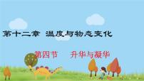 初中物理滬科版九年級全冊第四節(jié) 	升華與凝華圖文ppt課件