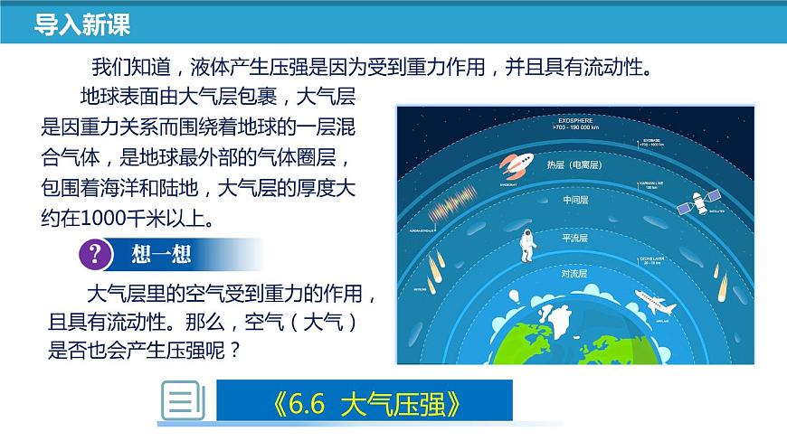6.6 大氣壓強(qiáng)(課件)-滬教版九年級第一學(xué)期物理同步教學(xué)精美課件第6頁