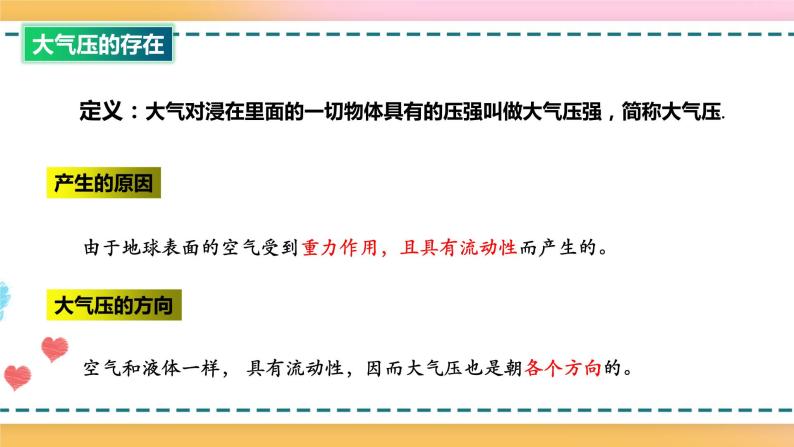 沪科版八下物理8.3 空气的“力量” 课件+练习07