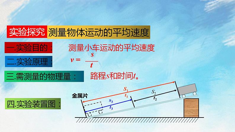2.4 科学探究:速度的变化 课件+作业八年级物理上册 沪科版八上物理06