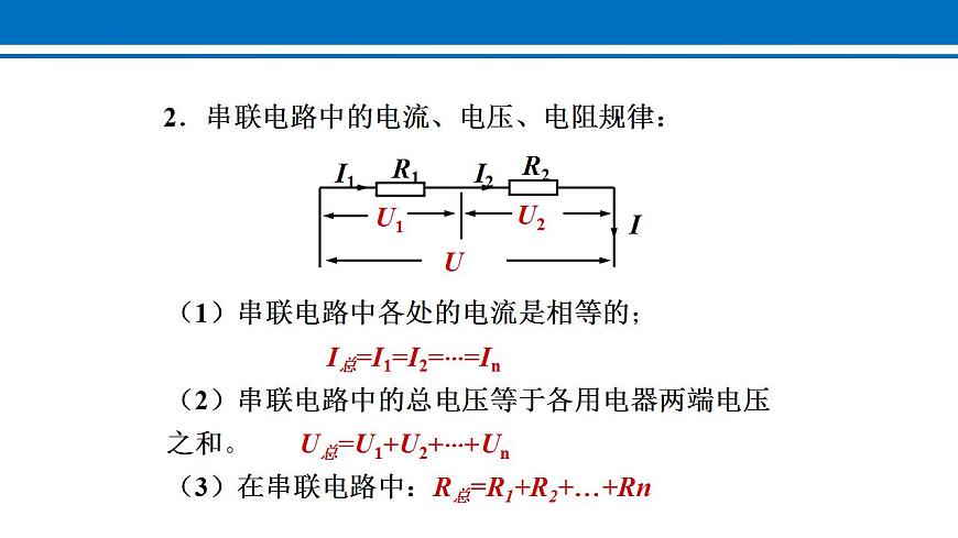 17.4 歐姆定律在串、并聯(lián)電路中的應(yīng)用 課件 2022-2023學(xué)年人教版物理九年級(jí)全一冊(cè)第3頁(yè)