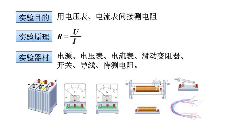 人教版九年级物理全册-17.3电阻的测量-课件205