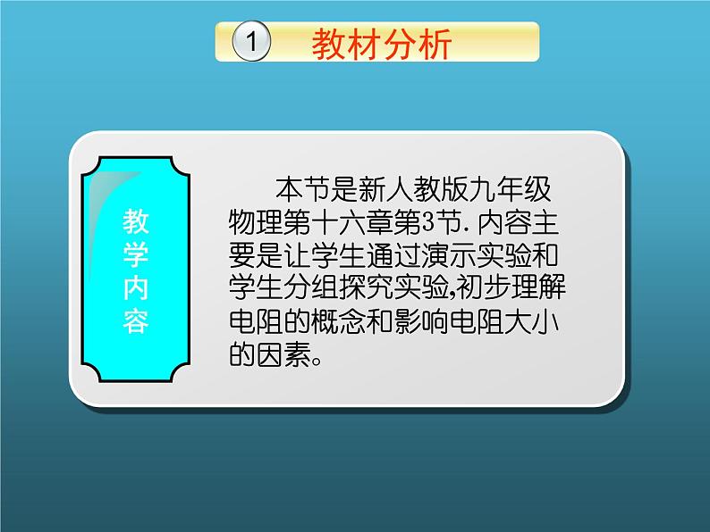 人教版九年级物理全册-16.3电阻-课件303