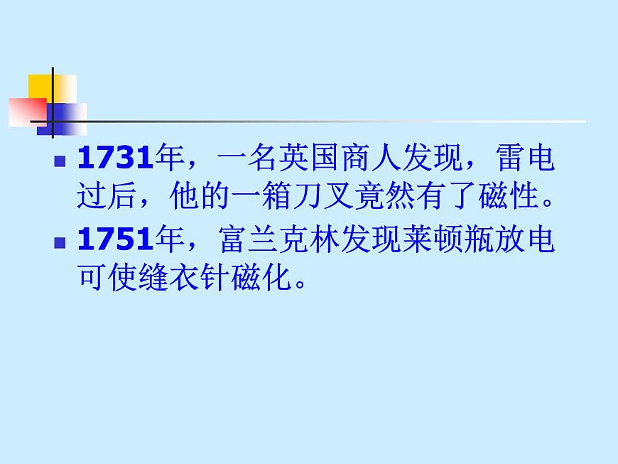 人教版九年級(jí)物理全冊(cè)--20.2電生磁-課件第4頁