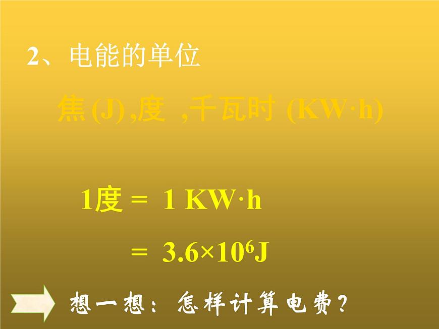 人教版九年級(jí)物理全冊(cè)-18.1電能 電功-課件3第7頁